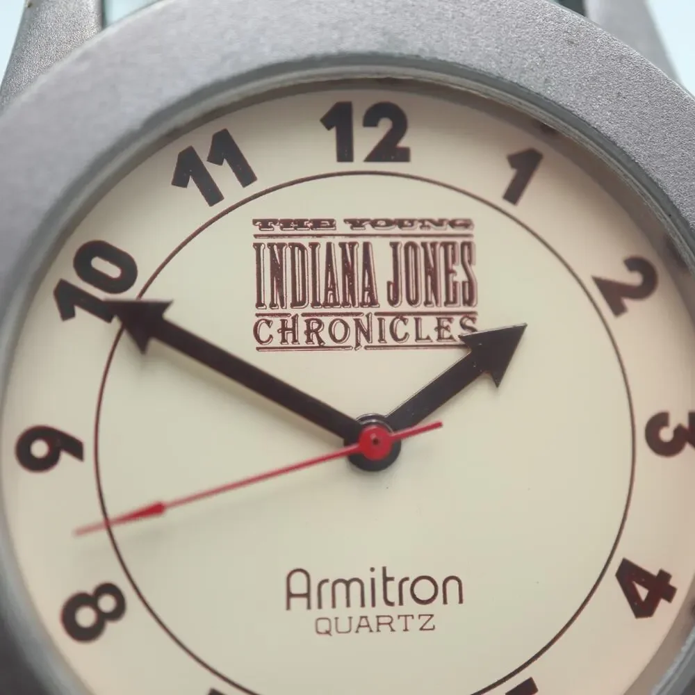 The Young Indiana Jones Chronicles Vintage 1992 Watch Canvas Strap w New Battery